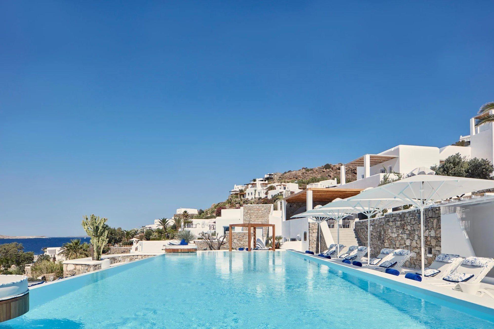 Katikies Mykonos - The Leading Hotels Of The World Agios Ioannis Diakoftis Kültér fotó