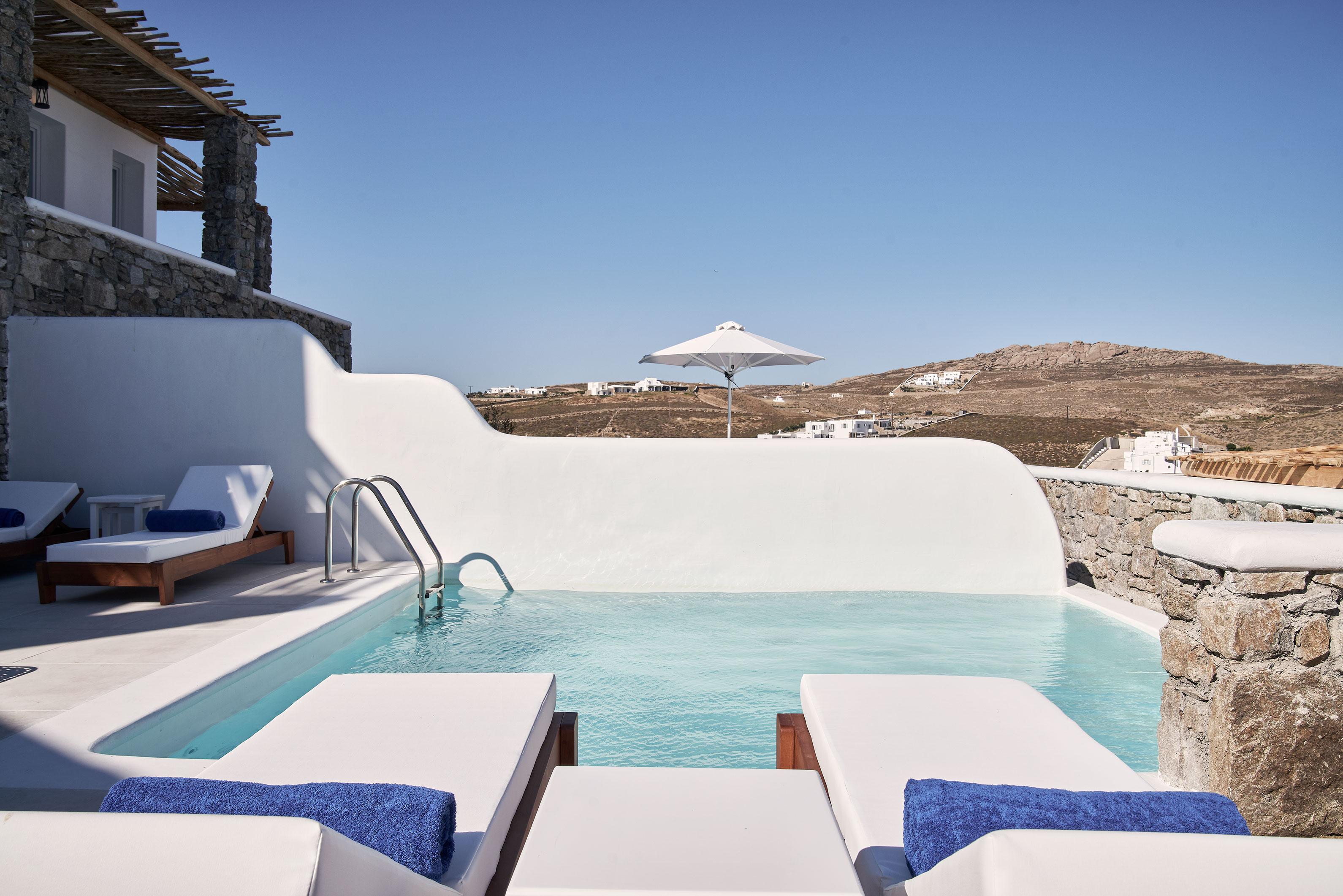 Katikies Mykonos - The Leading Hotels Of The World Agios Ioannis Diakoftis Kültér fotó