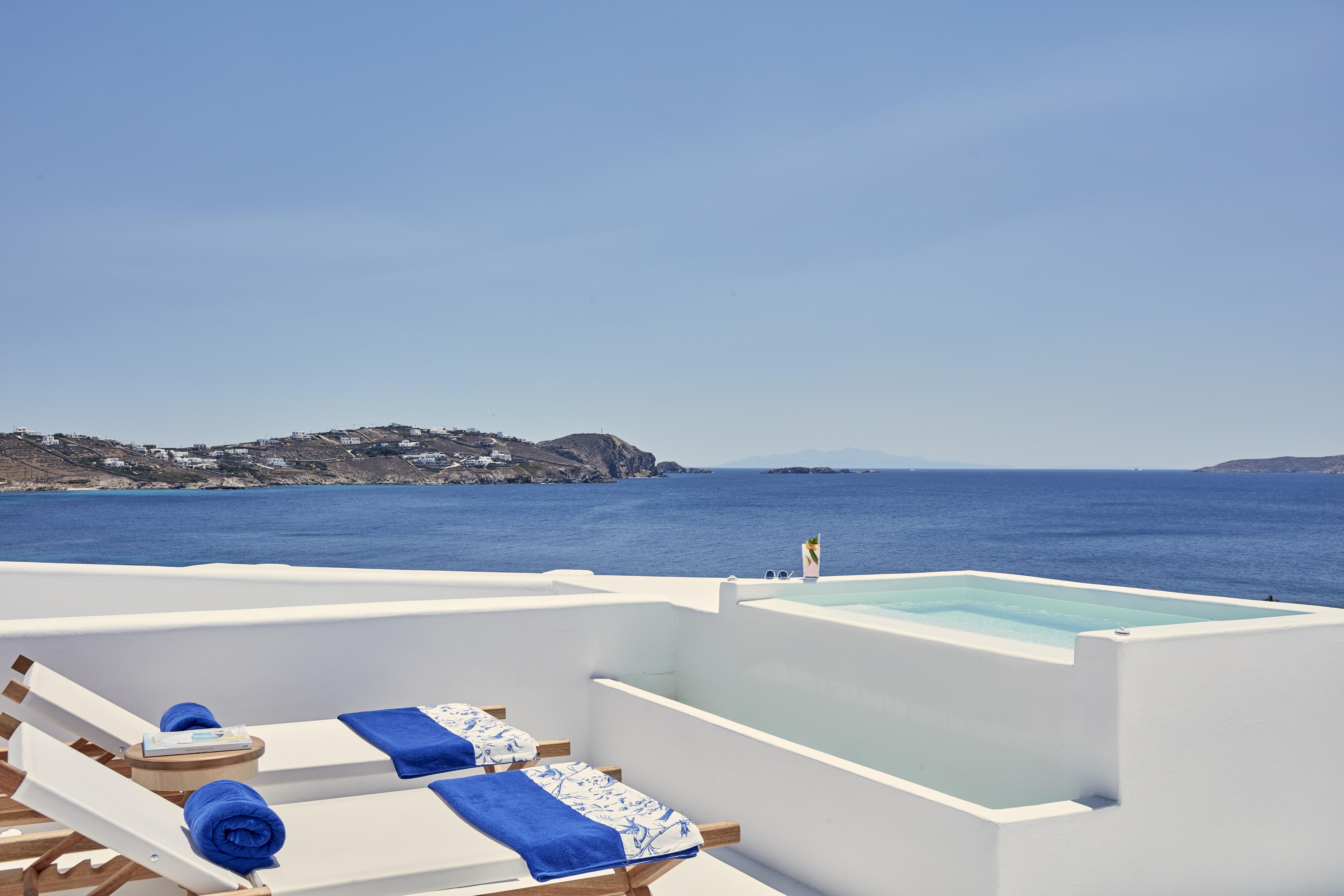 Katikies Mykonos - The Leading Hotels Of The World Agios Ioannis Diakoftis Kültér fotó