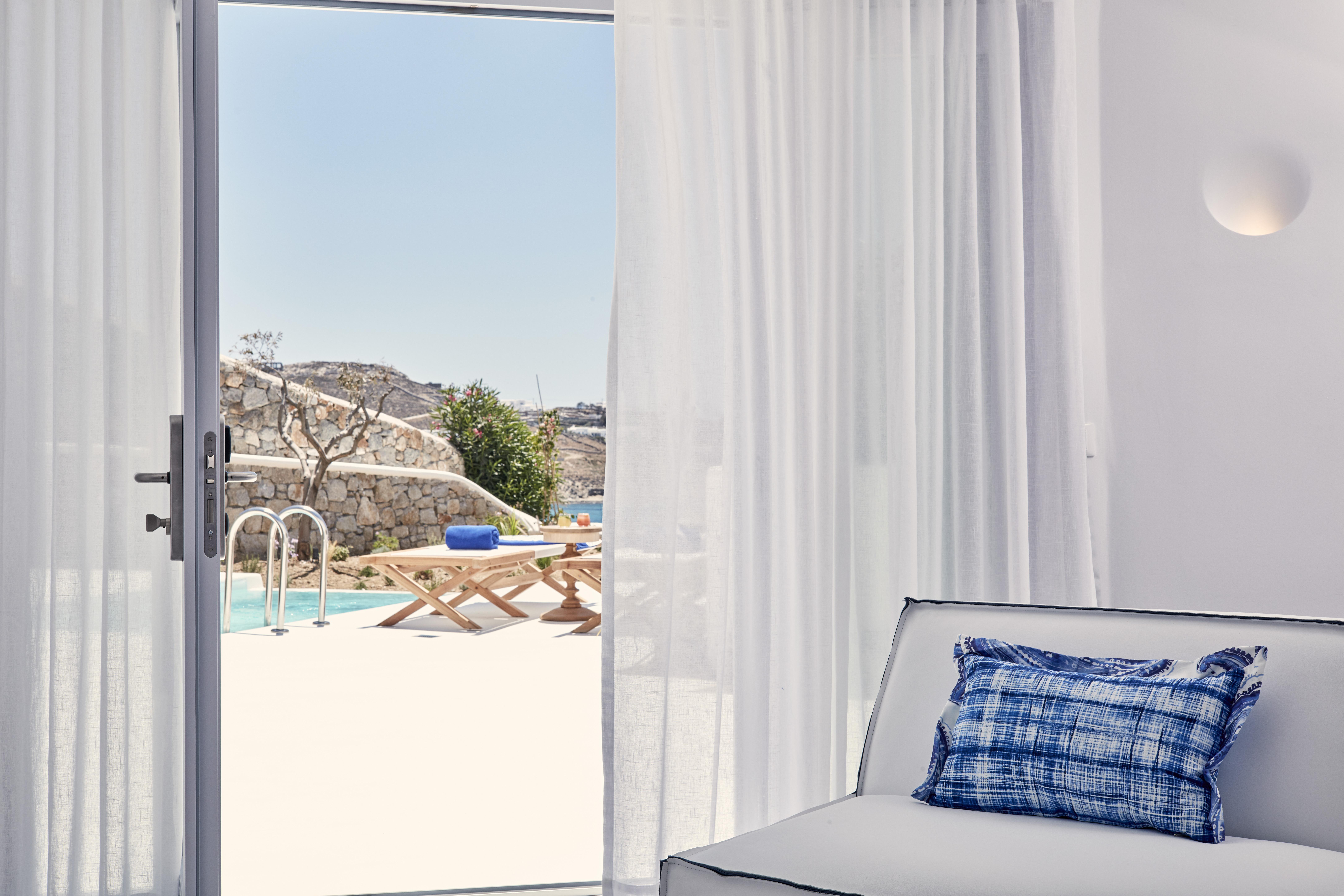 Katikies Mykonos - The Leading Hotels Of The World Agios Ioannis Diakoftis Kültér fotó